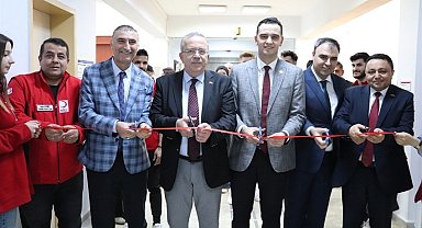 Gümüşhacıköy Hasan Duman MYO'da Kızılay Butik Mağazası açıldı