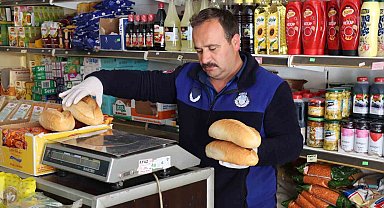Günyüzü zabıta ekiplerinden ekmek gramaj denetimi