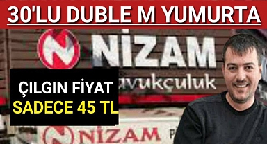 Halkın Dostu Nizam'dan Yumurta Kolisinde Muhteşem Kampanya