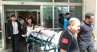 Hamur makinesine kaptırdığı eli bileğinden koptu