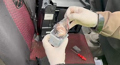 Hassas burun kartuşa gizlenmiş uyuşturucuyu böyle buldu