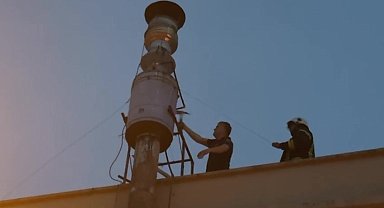 Hatay'da çıkan baca yangını söndürüldü