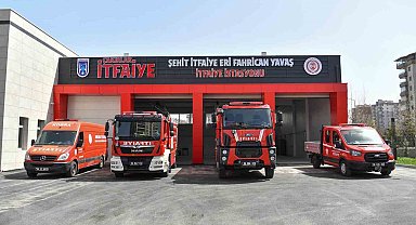 Hayatını kaybeden itfaiye erlerinin isimlerinin verildiği istasyonlar Ankara'da hizmet vermeye başladı