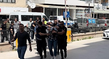 Hesap kavgasında gözaltına alınan 6 şüpheli adliyeye sevk edildi