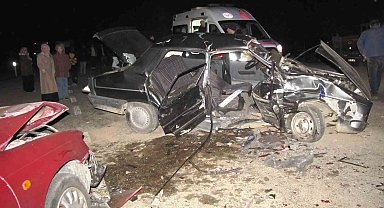 Hisarcık'ta trafik kazası: 5 yaralı