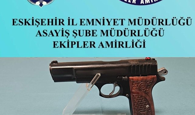 Huzur ve güven operasyonunda 3 adet silah ele geçirildi