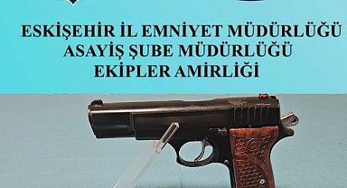 Huzur ve güven operasyonunda 3 adet silah ele geçirildi