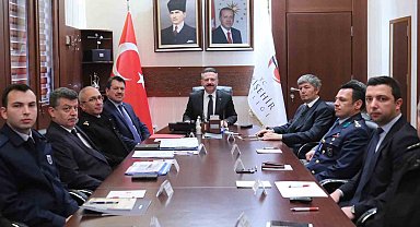 İl Güvenlik ve Asayiş Koordinasyon Toplantısı yapıldı