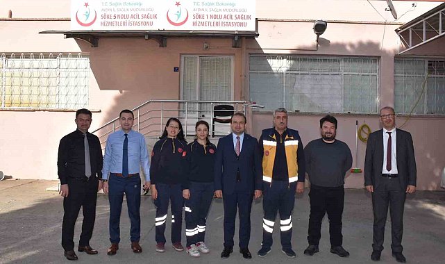 İl Sağlık Müdürü Şenkul, Söke'de incelemelerde bulundu