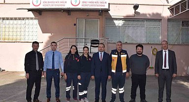 İl Sağlık Müdürü Şenkul, Söke'de incelemelerde bulundu