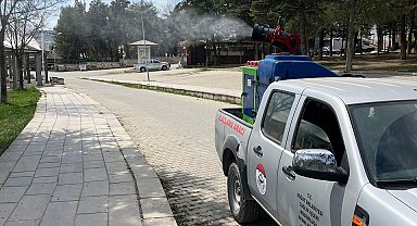 İlaçlama çalışmaları devam ediyor