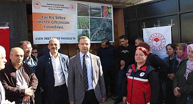 İnebolu'da çiftçilere 107 bin sebze fidesi dağıtıldı
