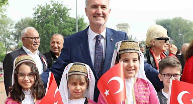 İnegöl'de 23 Nisan coşkusu