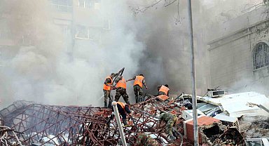 İran'ın Suriye Büyükelçiliği yakınına hava saldırısı düzenlendi