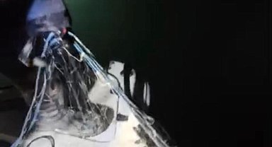 Isparta'da 600 metre fanyalı ağ ele geçirildi