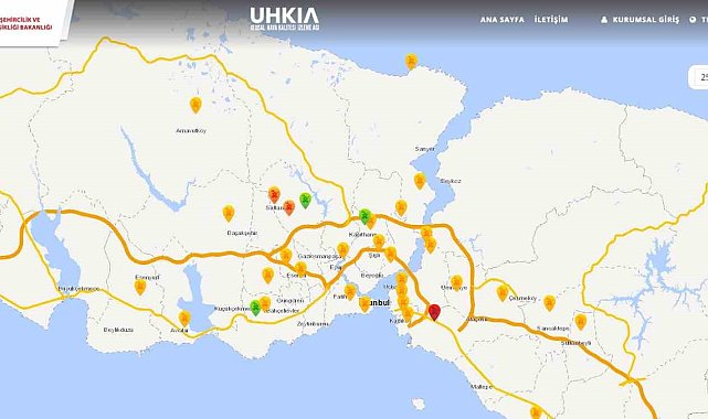 İstanbul'da etkili olan toz salınımında en kalitesiz hava Göztepe'de