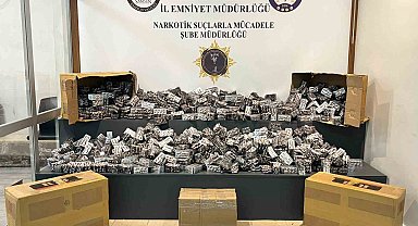 İstanbul'dan Samsun'a getirilen 83 bin 440 sentetik ecza ele geçirildi