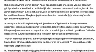 İYİ Parti Ankara İl Başkanı Akif Sarp Önder görevinden istifa etti