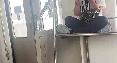 İZBAN'da uyuşturucu kullanan genç kız adli kontrolle serbest