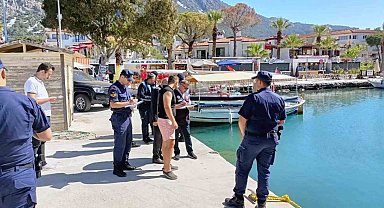 İzinsiz bağlanan tekneler kaldırılıyor