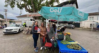 Jandarma kadınları KADES hakkında bilgilendirildi