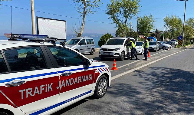 Jandarmadan 'şeker' tadında uygulama