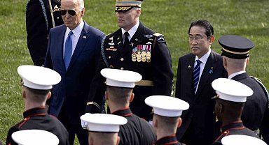 Japonya Başbakanı Kishida, ABD Başkanı Biden ile bir araya geldi