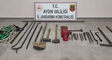 Kaçak kazı yapan 6 kişi suçüstü yakalandı