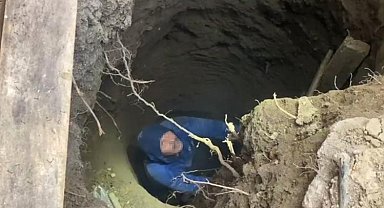Kaçak kazı yaptığı çukurda böyle yakalandı: Delik deşik etmişler