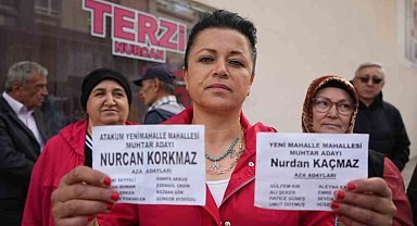 Kadın muhtar adayından "sahte aday" iddiası: İsim benzerliği kafaları karıştırdı