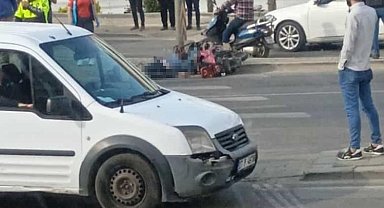 Kamyonla çarpışan motosikletin sürücüsü hayatını kaybetti