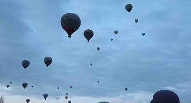 Kapadokya'da görsel şölen