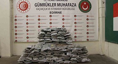Kapıkule Gümrük Kapısında 220 kilogram uyuşturucu ele geçirildi