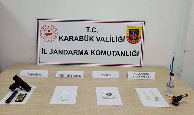 Karabük'te uyuşturucu operasyonu: 1 gözaltı