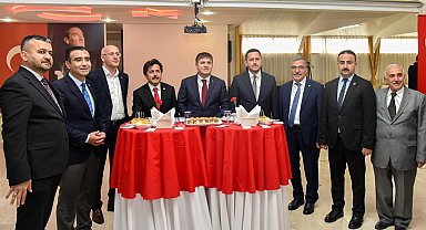 Karaman'da bayramlaşma töreni düzenlendi