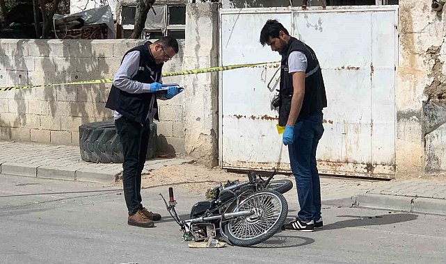 Karaman'da motosiklet sürücüsünün ağır yaralandığı kaza kamerada