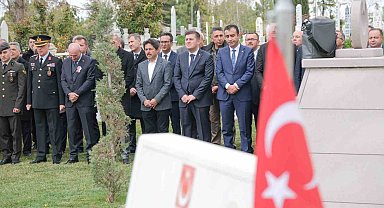 Karaman'da şehitlik ziyareti