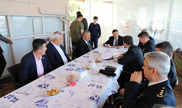 Kaş'ta geleneksel Ramazan bayramlaşması yapıldı