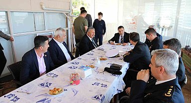 Kaş'ta geleneksel Ramazan bayramlaşması yapıldı