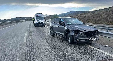 Kastamonu'da öğretmenlik yapan Rus vatandaşı, geçirdiği kazada yaralandı