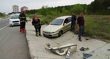 Kastamonu'da trafik kazası: 1 yaralı