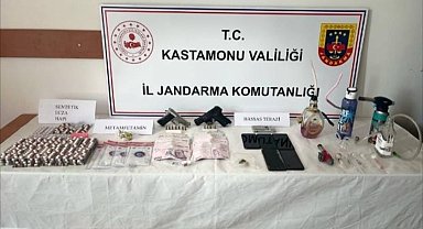 Kastamonu'da uyuşturucu operasyonu: 3 tutuklama