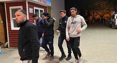 Kavga eden şüpheliler kaçak göçmen çıktı