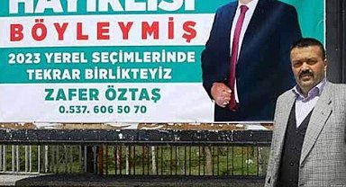 Kaybettiği muhtarlık seçiminde mahalleliye teşekkür etti, bu seçimde kazandı
