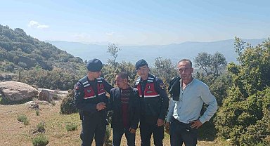 Kaybolan zihinsel engelli vatandaşı jandarma ekipleri buldu