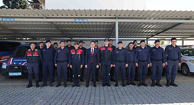 Kaymakam Gündoğdu bayramı görevi başında geçirenleri unutmadı