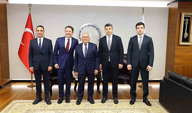 Kayserigaz'dan Başkan Büyükkılıç'a 'hayırlı olsun' ziyareti