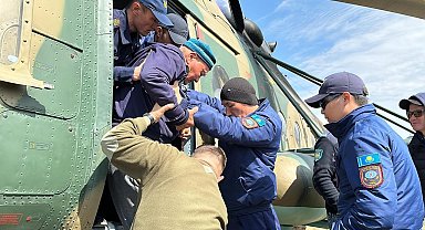 Kazakistan'daki selde tahliye edilenlerin sayısı 117 bin 142'ye yükseldi