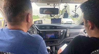 Kazaları önlemek amacıyla radar uygulaması yapıldı