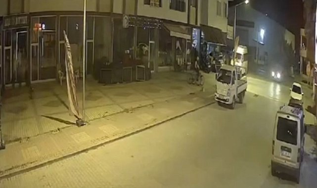 Kendi bisikletiyle gelip başkasının bisikletini çalarak gitti